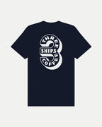 3 Logo Tee - Navy