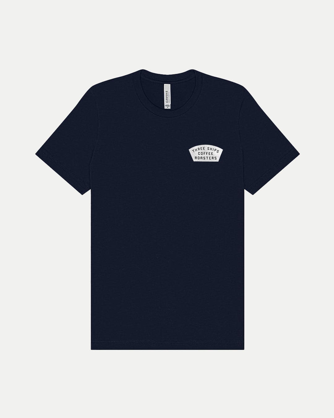 3 Logo Tee - Navy – Three Ships Coffee