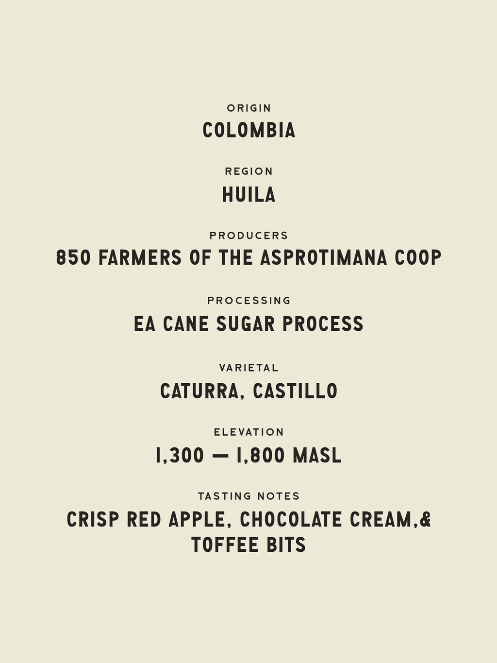 Asprotimana Cooperative Decaf - Colombia