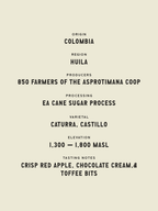 Asprotimana Cooperative Decaf - Colombia