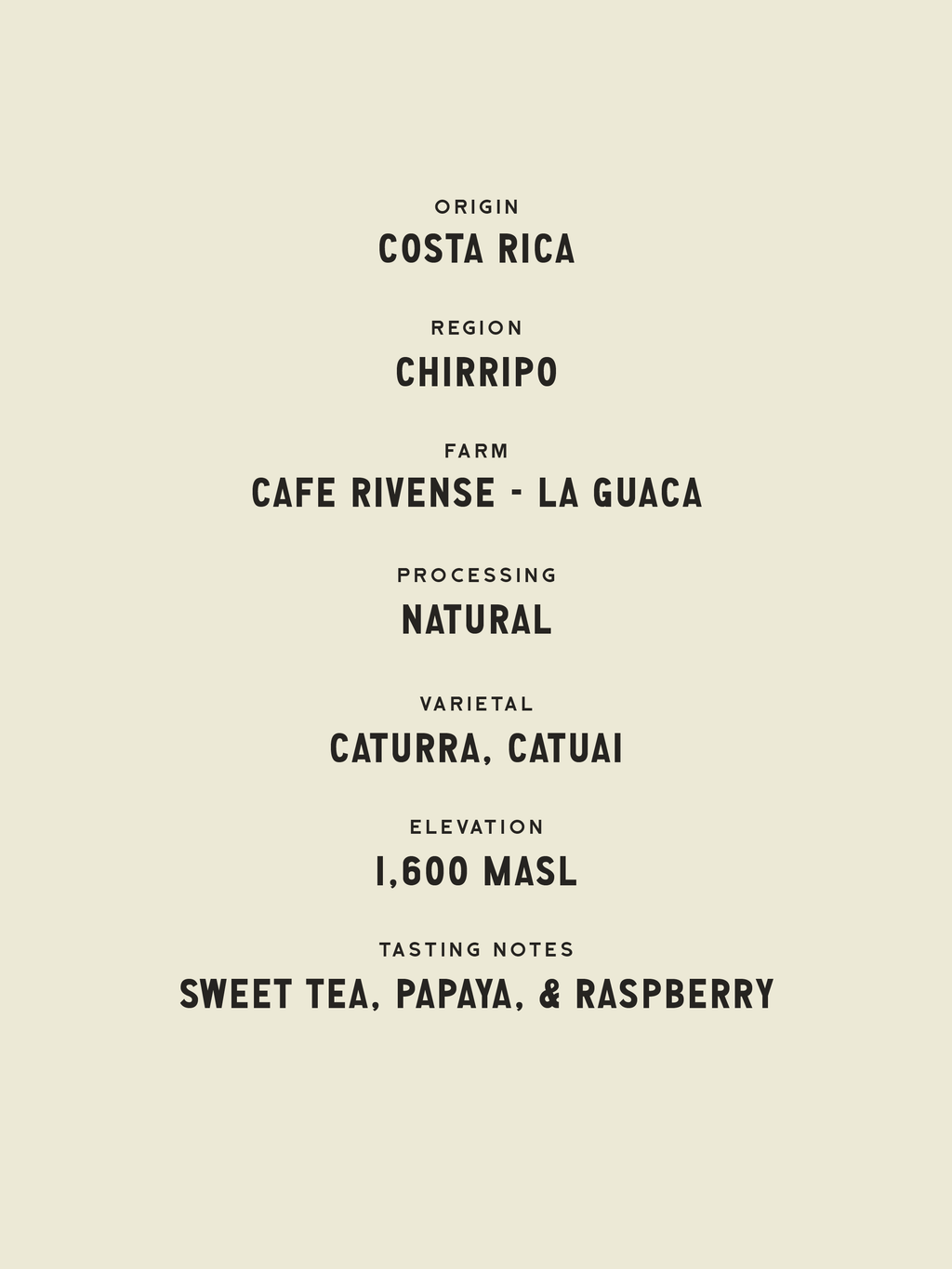 La Guaca- Costa Rica