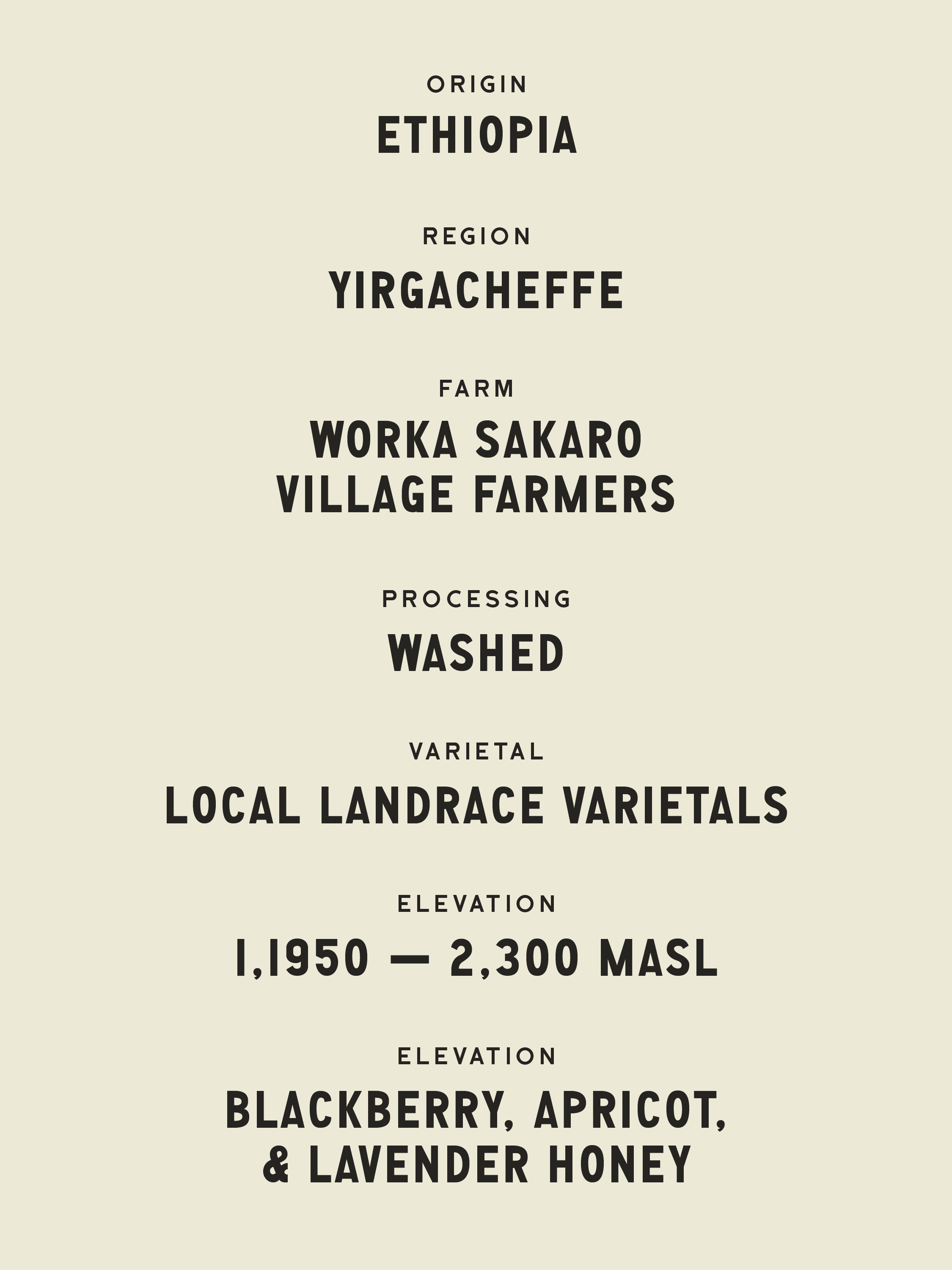 Worka Sakaro - Ethiopia